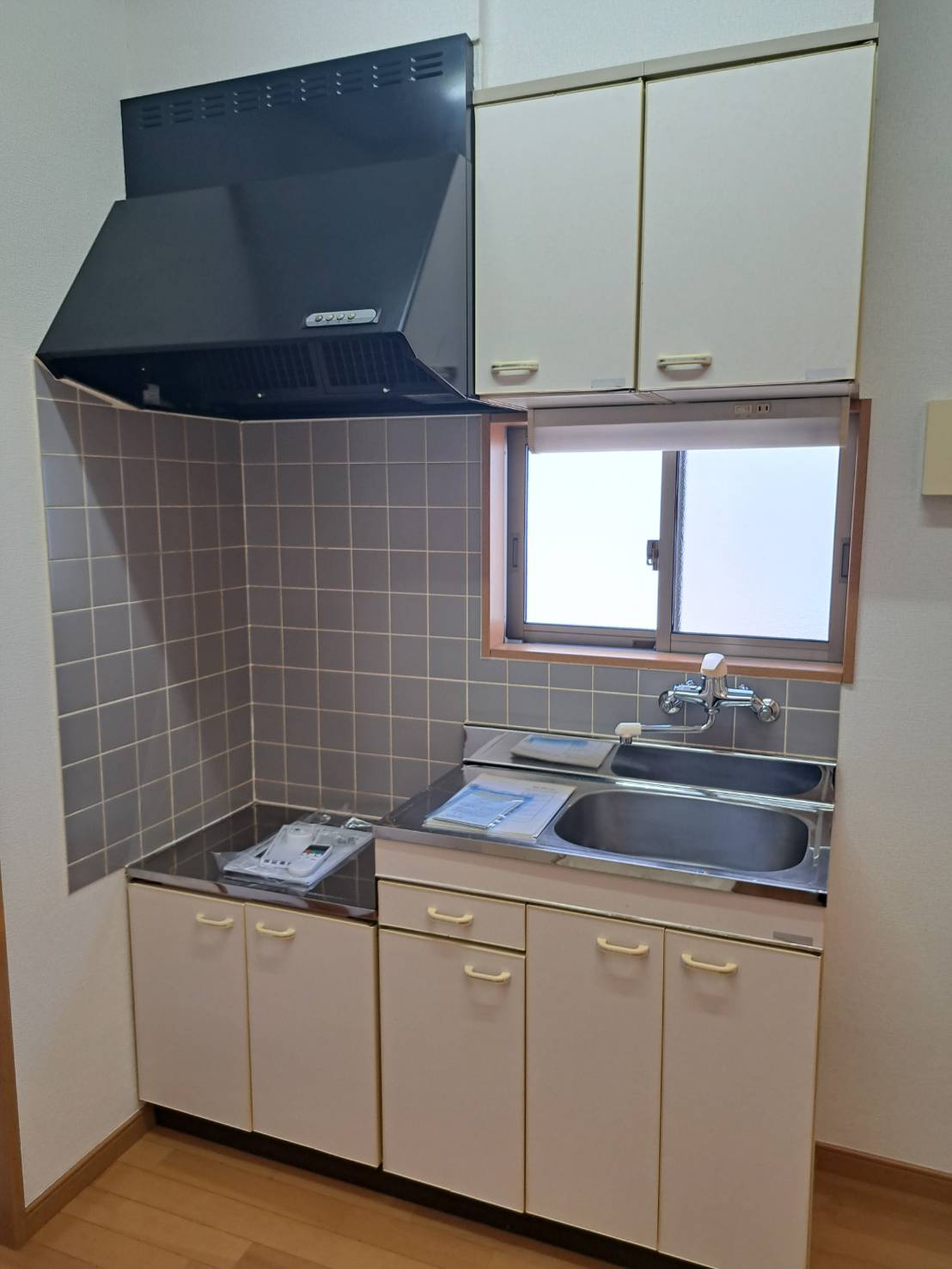 新潟市北区太夫浜新町２丁目のアパートのキッチン