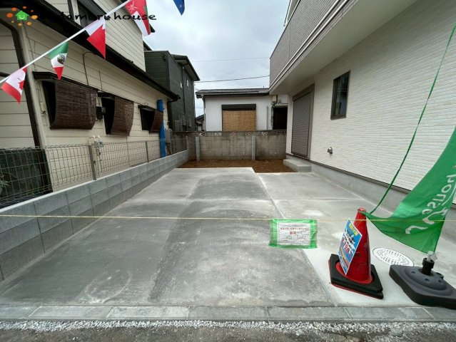 北本市中丸5丁目②　新築戸建　ハートフルタウン01の駐車場