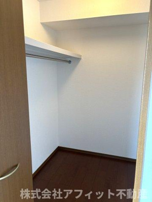 【収納】 | ハピネス山田 Ｂ | ウォークインクローゼット