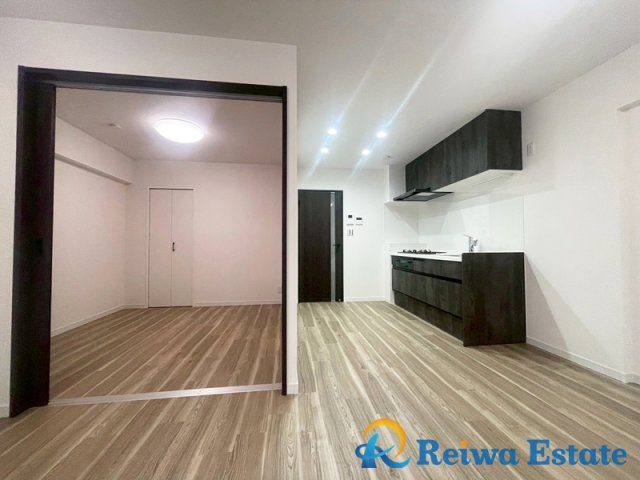 松濤ハイツの居間・リビング