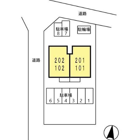 ガーデンヒルズ青葉台の区画図