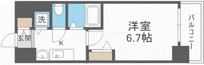 【間取り】 | プレサンス立売堀アーバンスタイル
