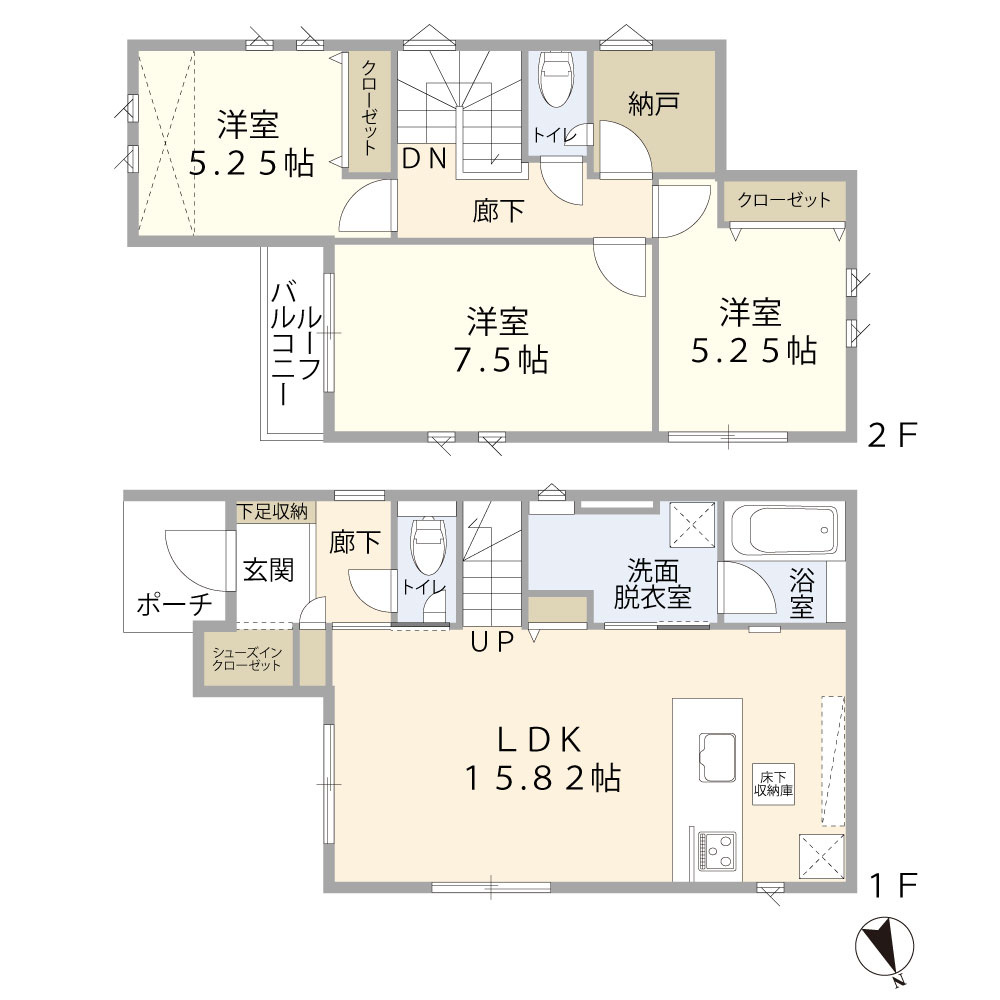 中央区中沢町の間取り|間取りは使い勝手の良い3SLDKとなっております！

