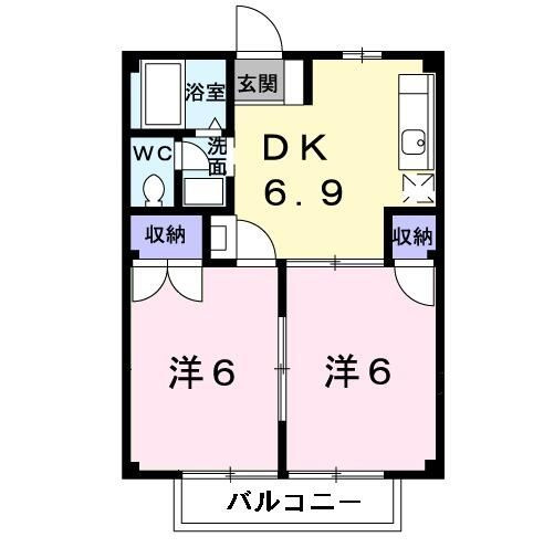 【間取り】 | サンライトハイツ