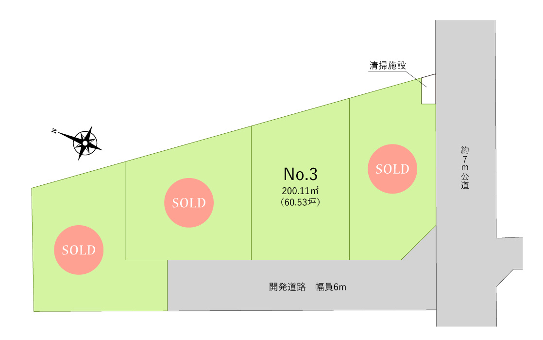 富士見市大字下南畑の売地