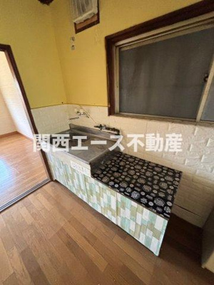 【キッチン】 | 上六万寺町貸家