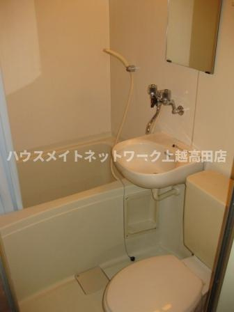 コーポあかさわの浴室|浴室