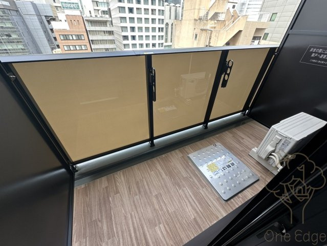 CREATIF堂島のバルコニー
