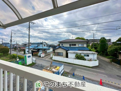 【展望】 | 高根沢町宝積寺中古戸建 | 前面道路が広いので、陽当り・解放感◎になっております！
