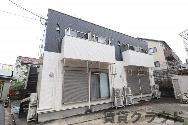 ウェリナ大森台の外観|閑静な住宅街にあり、前面道路は車通りも少ないです！