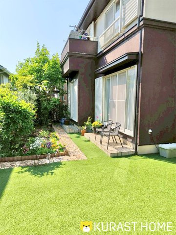 宇治市平尾台4丁目　中古戸建の庭