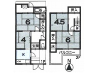 山科区大宅関生町　中古戸建（賃貸オーナーチェンジ）の画像