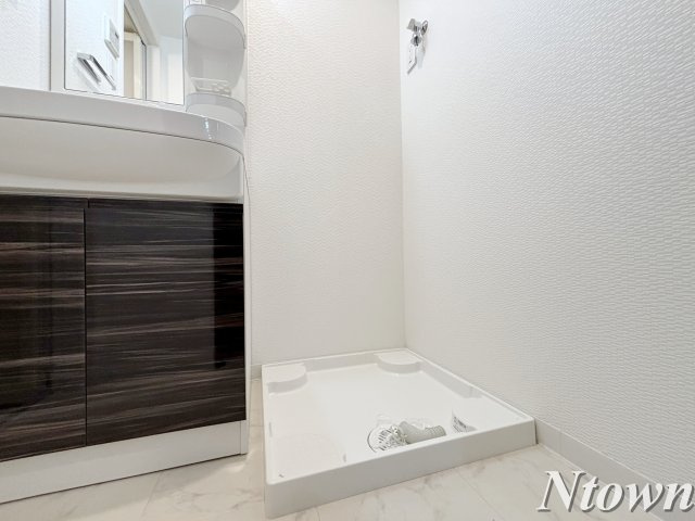 【設備】 | S-RESIDENCE浄心 | 洗濯機置き場です