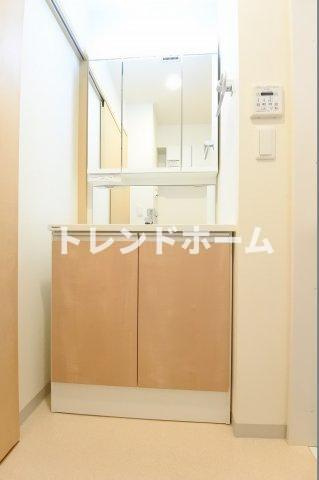 ジ・アドレス梅田の独立洗面台|選べる家電プランあり！！