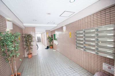 【ロビー】 | パレドール池袋Ⅱ | 明るいロビーです！