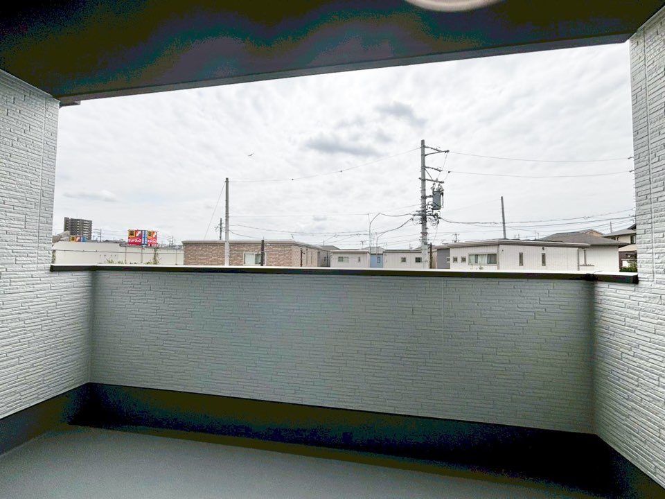 Terrechez東海市加木屋町4期　全3棟　新築戸建　3号棟のバルコニー