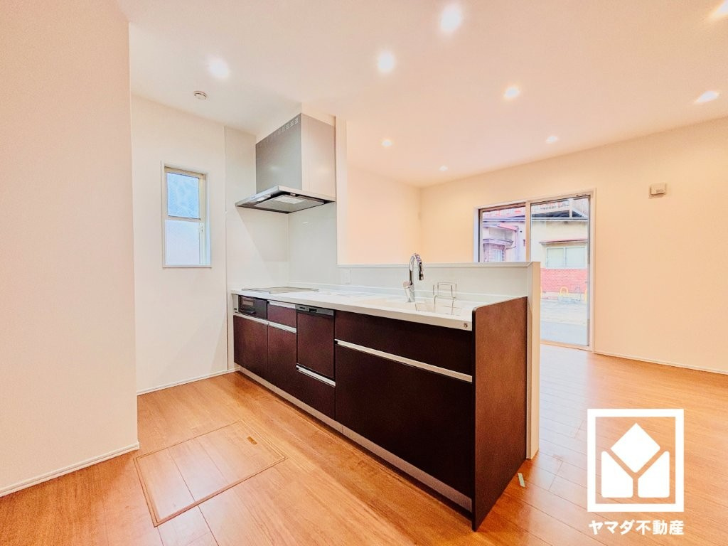 宇治市大久保町旦椋　3号棟のキッチン