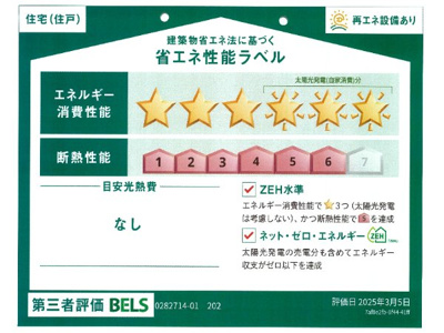 【省エネ性能ラベル】 | リバーサⅡ