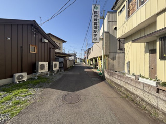 【前面道路含む現地写真】 | 真岡市台町64坪売地