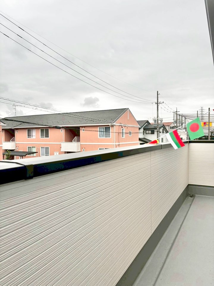 リーブルガーデン東海市名和町一番割上第2　全4棟　新築戸建のバルコニー