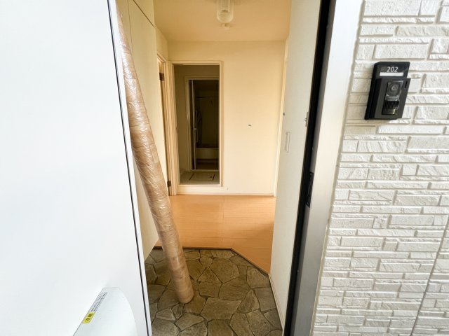 コモド伊勢崎Ⅱの玄関