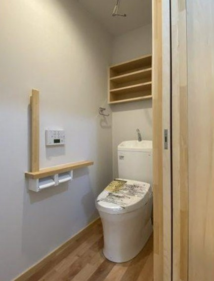 【中古】比企郡川島町八幡中古住宅のトイレ|清潔感のあるトイレです！