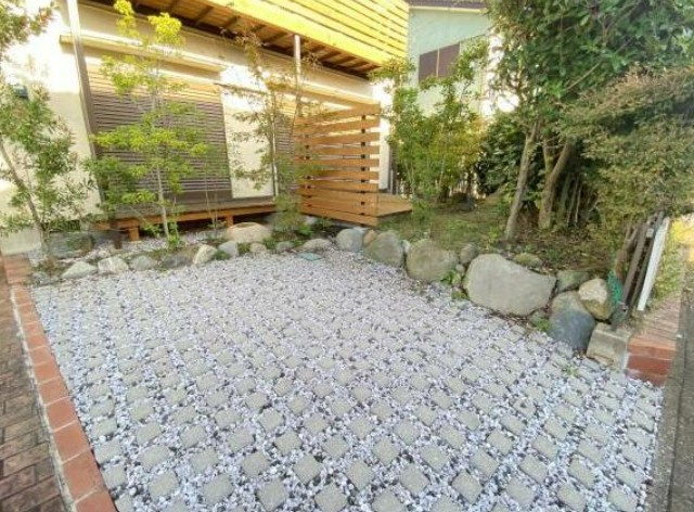 【中古】比企郡川島町八幡中古住宅の庭|お庭スペース☆