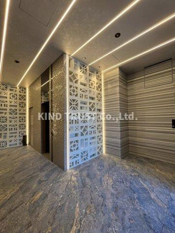 リンクハウス北梅田のエントランス|ゆとりのあるエントランスです