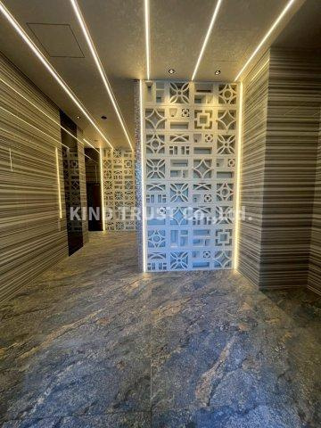 リンクハウス北梅田のエントランス|落ち着いたエントランスです