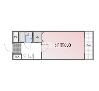 【間取り】 | エクセレント丸太町 | この物件を当社でご契約いただくと仲介手数料0円でお得です！内覧をご希望の方は、どうぞお気兼ねなくお申し付けください！
