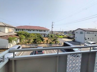 バルコニーからの景色