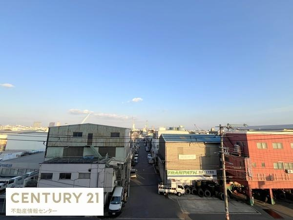 【その他】 | パークハイツ千島 | 全面に高い建物無し！あべのハルカスが見えます！