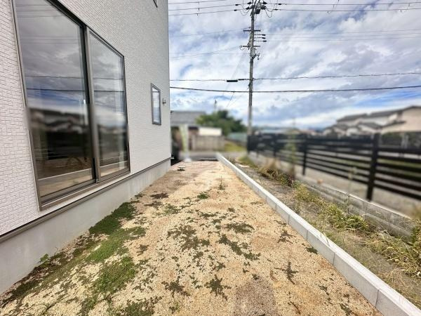 和歌山市新庄第2-1号棟　新築戸建の庭