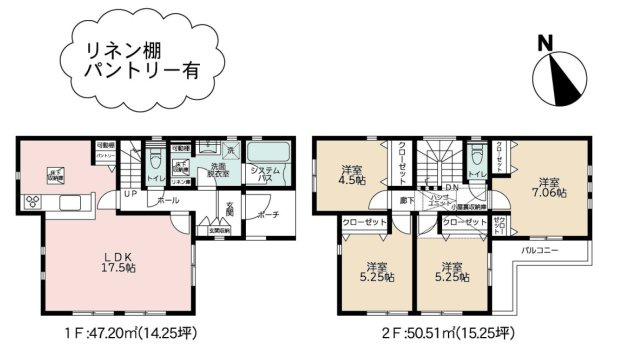 【間取り】 | 4LDKはリビングダイニングキッチンと4つの居室がある間取りで、大家族や二世帯住宅に最適。広々としたリビングで家族団らんを楽しみ、個室でプライベートな時間も確保でき、快適な生活を送ることができますよ。