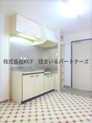 【キッチン】 | コーポ加月 B棟 | お料理しやすいキッチンです