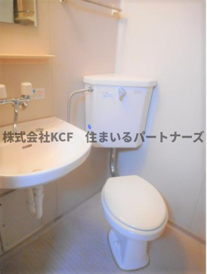 【トイレ】 | コーポ加月 B棟 | トイレもきれいです