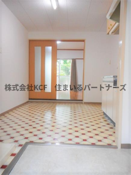 コーポ加月 A棟の玄関