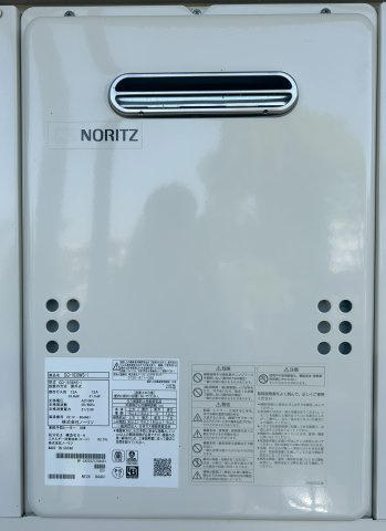 岸和田コーポラス3号棟の設備|ガス給湯器　2022年12月製造