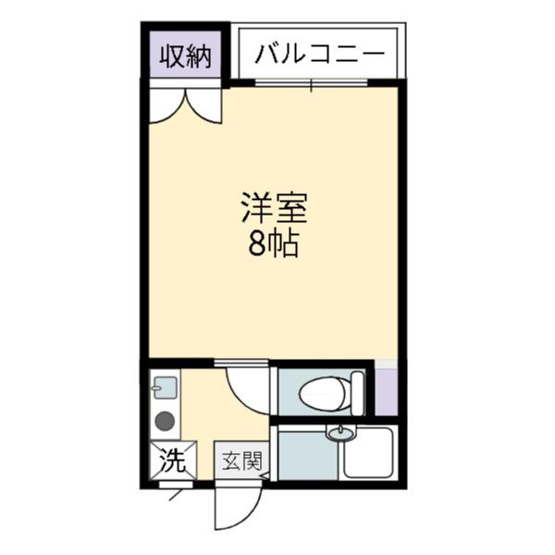 【間取り】 | ベルコーポ３