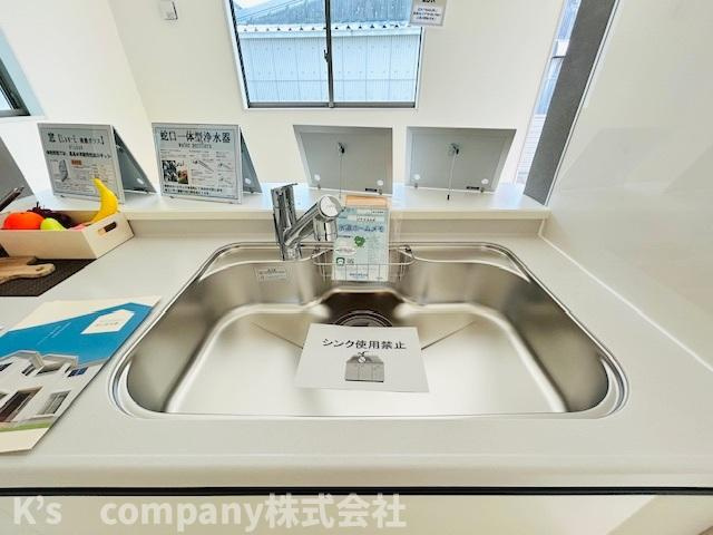 茅ヶ崎市高田1丁目　新築戸建のキッチン|キッチンシンク◇◇