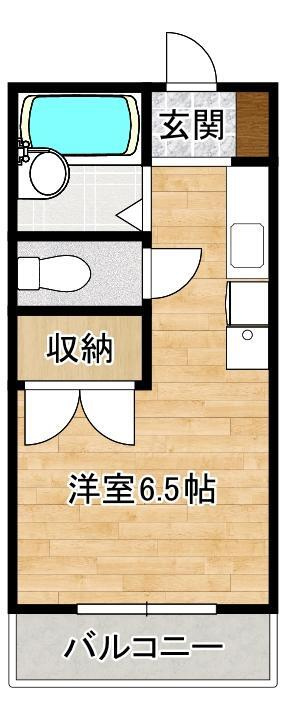 ハイツエクシードⅡの間取り