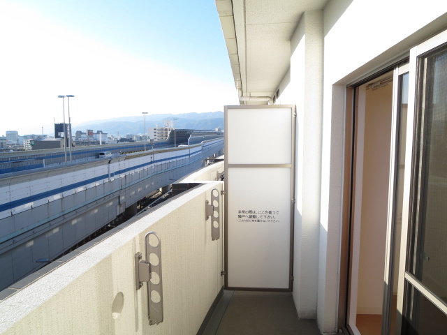 セレニテ甲子園Ⅱのバルコニー