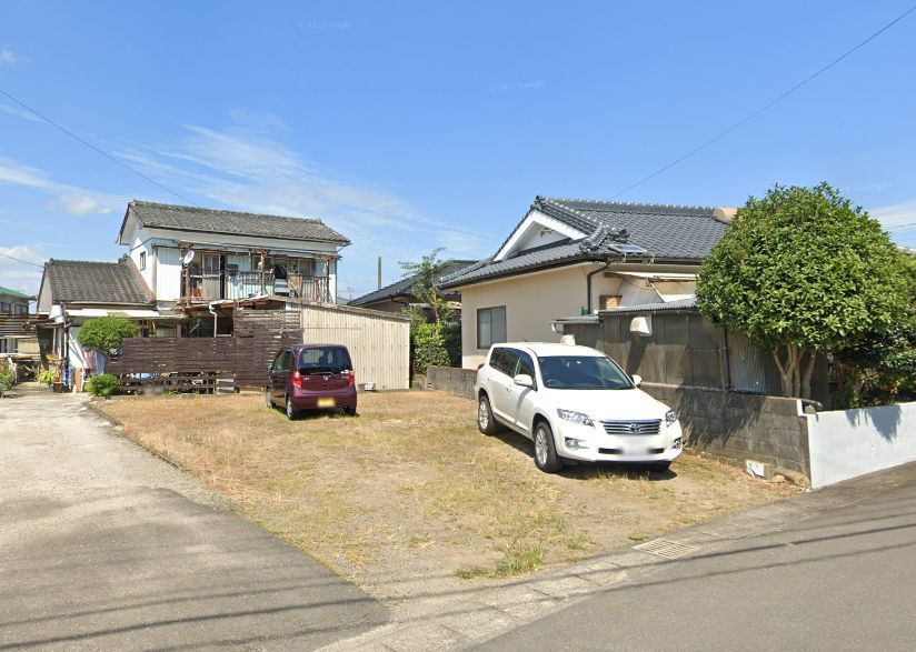 都城市上長飯町の売地の外観