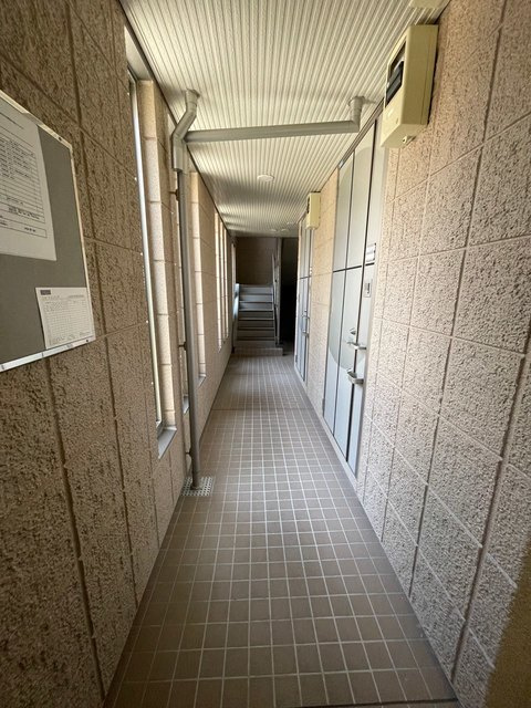 カーサディフォンテのロビー|内廊下です