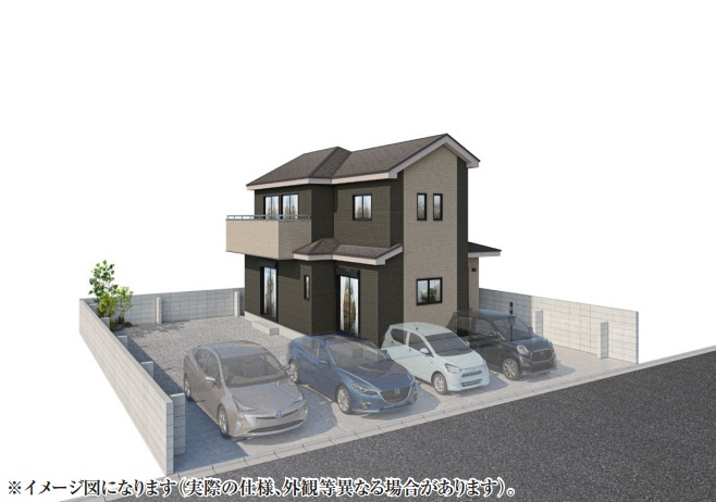 加古川市新神野1丁目の外観パース