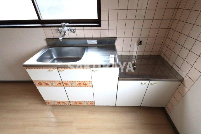 グリーンヒルズ（末広町）のキッチン|2025年10月撮影。