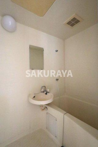 グリーンヒルズ（末広町）の浴室|2025年10月撮影。