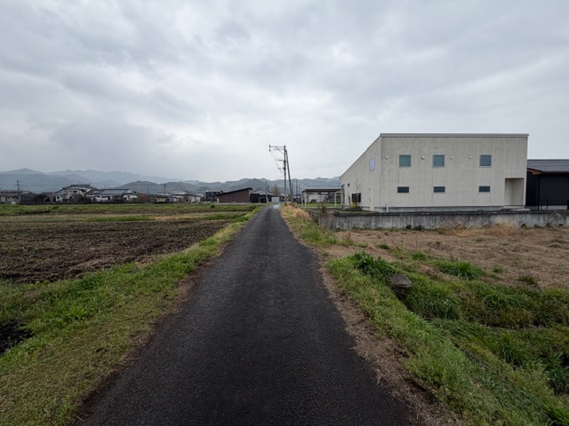 都城市安久町の売地の外観