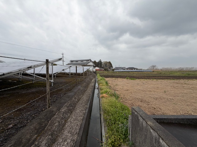 都城市安久町の売地の外観