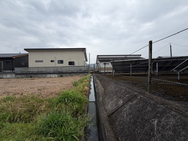 都城市安久町の売地の外観